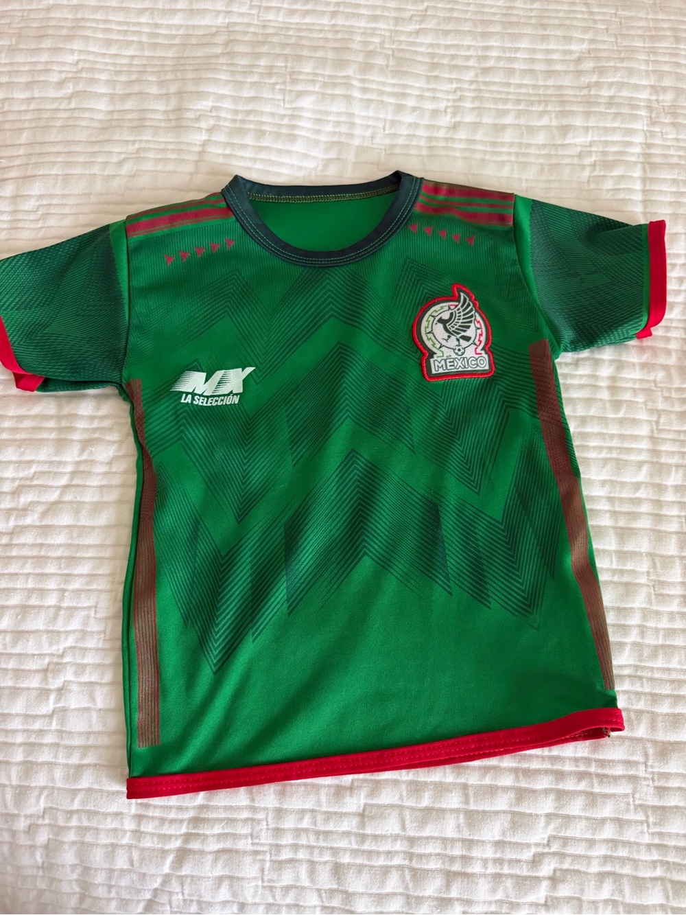 Mexico Green Kids Soccer Jersey